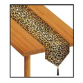 Printed Leopard Print Table Runner